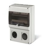 Корпус 12 модулей 2 поста с основанием 70х87мм M400 DIS6723300 DKC