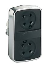 Головка кнопки двойная без вставок ZB4BA79 Schneider Electric