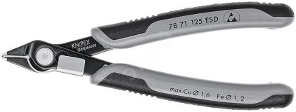 ElecTronic Super KNips ESD вороненые 125 mm KN-7871125ESD KNIPEX