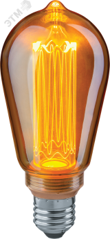 Лампа светодиодная LED 4вт Е27 теплый ST64 ретро PммA 22198 Navigator Group