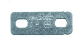 Никелированная пластина для заземления PTCE 37501R DKC