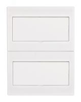 Корпус встраиваемый белая дверь 2 ряда 26 мод. IP41 ЩРВ-М 31106DEK Dekraft