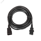 Кабель питания TLK C14 - C13 3x1мм2 5 м 250В 10A черный ЭКО16844 TLK