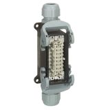 Блочная розетка, 2каб,встроенная 400В, 32А 16К+З 053172 Legrand