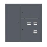 Щит этажный 3 кв. слаботочка слева RAL7016 (1000х950х150) EKF PROxima mb29-v-3z-ral7016 EKF