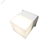 Светодиодный светильник RVE-LBX-LUMO60-PLAZA10015-1-GR (Квадрат Грильято 1шт 85х85х100мм 9Вт встраиваемый 4000K Белый) RVE00003305 RVElektro