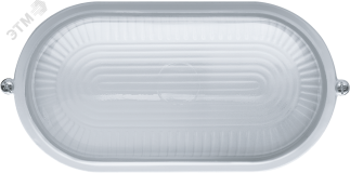 Светильник НПП-60w термостойкий овальный без решетки IP54 белый 14720 Navigator Group