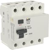 ARMAT Выключатель дифференциального тока R10N (УЗО) 4п 25А 30мА тип AC AR-R10N-4-025C030 IEK