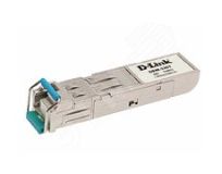 Модуль SFP WDM 1хLC, 1.25 Гб/с, SC, WDM Tx:1550/Rx:1310 нм, до 3/10 км 117101 D-Link