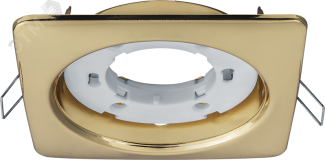Светильник NGX-S2-002-GX53 Квадрат золото 25623 Navigator Group
