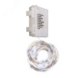 Гирлянда светодиодная Роса DC-G03-120W, 120 бел. microLED, 12.1 м., 8 реж., 3xAA ФAZA 5047839 JazzWay