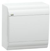 Бокс ЩРН-П-6 модулей навесной пластик IP41 PRIME белая дверь MKP82-N-06-WD-41-20 IEK