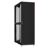 Шкаф серверный 42U 800х1200 передняя дверь: протект IP41. задняя дверь: двустворчатая перфорированная IP20. боковые панели: без. цвет: черный RAL9005  NS 8242.9640 SYSMATRIX
