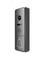 Панель вызывная видеодомофона, объектив fish eye CTV-D4004FHD G (графит) CTV
