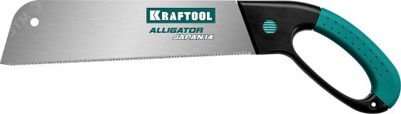 Ножовка по дереву (пила) ''Alligator Japan 14'' 300 мм x 0,6 мм, 14 TPI (1,8 мм) 1-15181-30-14 KRAFTOOL