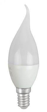 Лампа светодиодная RED LINE LED BXS-10W-840-E14 R E27 / E27 10 Вт свеча на ветру нейтральный белый свет Б0051849 ЭРА