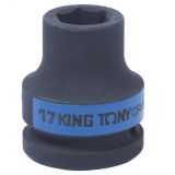 Головка торцевая ударная шестигранная 3/4', 17 мм 653517M King Tony