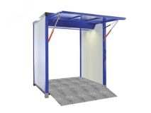 Нижняя дверь-рампа на 1/2 высоты 001PSGC-RAMP CAME