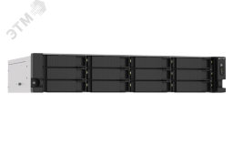 Сетевоое хранилище 12 отсеков 3,5''/2,5'',Intel Celeron J4125 2,0 ГГц 4 ГБ 1000610923 QNAP