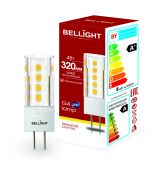 Лампа LED 4Вт 3000K 320Лм G4  Bellight 88297907 BELLIGHT