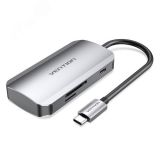 Хаб USB-C на USB 3.1, TF, SD, PD 1000670664 Vention
