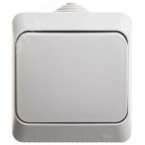 Кнопка нажимная (сх. 1) IP44 KA10-041C Systeme Electric