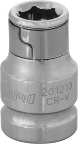 Адаптер для бит 1/2''DR x 10 мм 055779 Ombra
