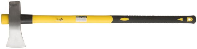 Топор-колун кованый, фиберглассовая длинная ручка 900 мм, 3600 гр 46164 FIT