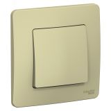 BLANCA С/У 1-клавишный ВЫКЛЮЧАТЕЛЬ (cх.1), 10А, 250B, БЕЖЕВЫЙ BLNVS010107 Systeme Electric