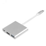 Хаб 3 в 1, USB Type C на HDMI, USB 3.0 1000484239 Greenconnect