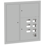 Щит этажный 7 кв. RAL9003 со слаботочным отсеком слева (1000х950х160) PROxima mb29-v-7z-ral9003 EKF