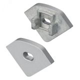 Заглушка ALU-D45 с отверстием (ARL, Металл) 018254 Arlight