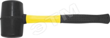 Киянка резиновая, фиберглассовая ручка 45 мм (230 гр) 45491 FIT