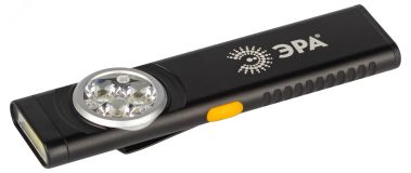 Фонарь LED рабочий аккумуляторный 11 режимов магнит клипса турбо режим 10Вт серия Практик RA-707 ЭРА Б0061072 ЭРА