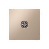 ARTGALLERY TV ТВ розетка оконечная 1DB, механизм, песочный GAL001291 Systeme Electric