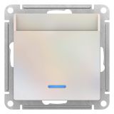 ВЫКЛЮЧАТЕЛЬ ATLASDESIGN карточный, механизм, ЖЕМЧУГ ATN000467 Systeme Electric