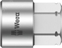 Головка торцевая шестигранная 8790 FA Zyklop DR 1/4 10 мм также подходит для прямого соединения к трещотке 8005 Zyklop Mini 2 WE-003690 Wera