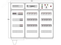 Щит управления электрообогревом HS 24x2700 D850 (в комплекте с терморегулятором) DBS024 DEVIbox