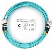 Шнур оптический duplex 5м FC-FC 50/125 мм OM3 LSZH 7564c Cabeus