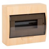 Щит распределительный навесной ЩРн-П-10 IP41      светлое дерево pb40-n-10-light EKF