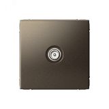 ARTGALLERY TV ТВ розетка проходная 4DB, механизм, мокко GAL000692 Systeme Electric