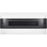 Practibox S Пластиковый щиток Встраиваемый (ЩРв-П) 1X22 Дымчатая дверь 137555 Legrand