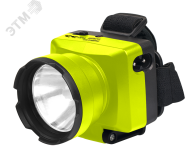 Фонарь аккумуляторный AccuFH7-L3W-gn (зел.) 2857668 ФАZА