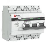 Автомат дифференциальный АД-32 3P+N 63А/100мА (тип А) PROxima DA32-63-100-4P-a-pro EKF