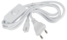 Сетевой шнур LLED-A-CABLE-04 с выключателем 3-pin 1,5м Б0056188 ЭРА