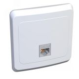ЭТЮД Розетка компьютерная RJ45 категория 5 белая KOMC-001B Systeme Electric