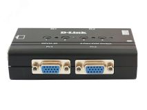 Переключатель 4-портовый KVM  с портами VGA и PS/2 148803 D-Link