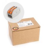 Клемма строительно-монтажная 2-проводная, LD222-612 39866 STEKKER