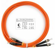 Шнур оптический duplex 3м FC-ST 62,5/125 мм LSZH 7595c Cabeus