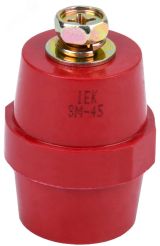 Изолятор SM45 (М8) силовой с болтом YIS11-45-14-B IEK